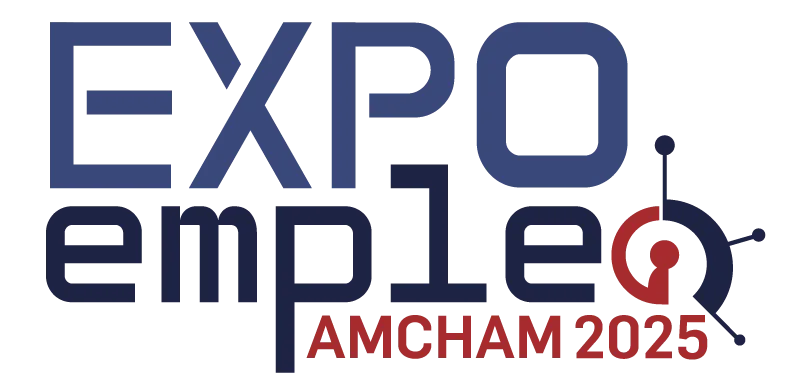 Logo de Evento Expo Empleo AmCham 2025 Mesa de trabajo 1 3